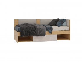 Диван-кровать с ящиком 0,9 м Стэнфорд Дв005.0_90 в Евсино - evsino.mebel-nsk.ru | фото