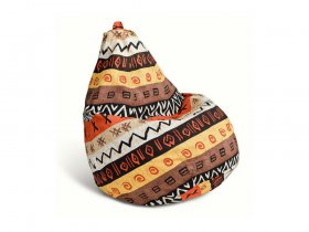 Кресло-мешок Африка в Евсино - evsino.mebel-nsk.ru | фото
