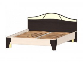 Кровать двуспальная 1,6 м Верона (Линаура) в Евсино - evsino.mebel-nsk.ru | фото