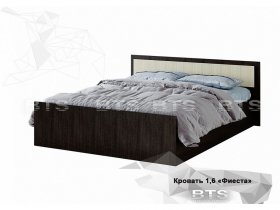 Кровать двуспальная 1,6м LIGHT Фиеста (BTS) в Евсино - evsino.mebel-nsk.ru | фото