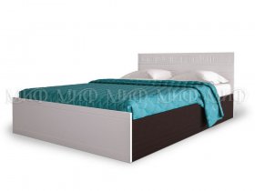 Кровать двуспальная Афина 1,4 м в Евсино - evsino.mebel-nsk.ru | фото
