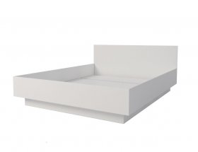 Кровать двуспальная Мебелевс 1,6 м (белый) в Евсино - evsino.mebel-nsk.ru | фото