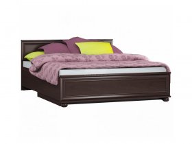 Кровать двуспальная с подъемным механизмом Верди СБ-1463/1 в Евсино - evsino.mebel-nsk.ru | фото