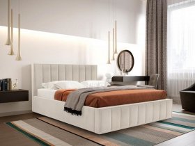 Кровать мягкая 1,4 Вена стандарт, вар.2 в Евсино - evsino.mebel-nsk.ru | фото