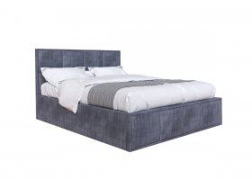 Кровать мягкая 1,6 Октавия стандарт, вар.1 в Евсино - evsino.mebel-nsk.ru | фото