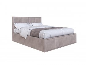 Кровать мягкая 1,6 Октавия стандарт, вар.2 в Евсино - evsino.mebel-nsk.ru | фото