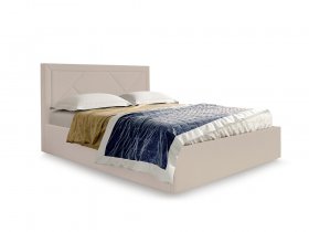 Кровать мягкая 1,6 Сиеста стандарт, вар.2 в Евсино - evsino.mebel-nsk.ru | фото