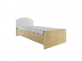 Кровать односпальная 0,9м Сканди КРД 900.1 в Евсино - evsino.mebel-nsk.ru | фото