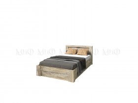 Кровать с ортопед. осн. 1,2м Ривьера в Евсино - evsino.mebel-nsk.ru | фото