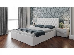 Кровать двуспальная 1,6 м Скарлет тип 1 в Евсино - evsino.mebel-nsk.ru | фото