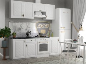 Кухонный гарнитур Гранд (белый) в Евсино - evsino.mebel-nsk.ru | фото
