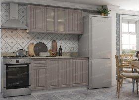 Кухонный гарнитур Хозяюшка 1,5 м (МФ) в Евсино - evsino.mebel-nsk.ru | фото