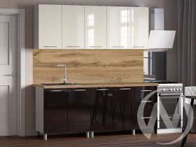 Кухонный гарнитур Нора 2.0м (столешница 26мм) в Евсино - evsino.mebel-nsk.ru | фото