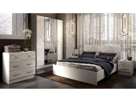 Модульная спальня Севиль в Евсино - evsino.mebel-nsk.ru | фото