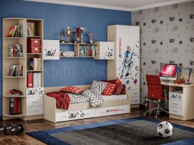Модульная спальня Вега NEW Boy в Евсино - evsino.mebel-nsk.ru | фото