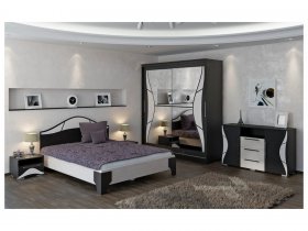 Модульная спальня Верона (Линаура) в Евсино - evsino.mebel-nsk.ru | фото