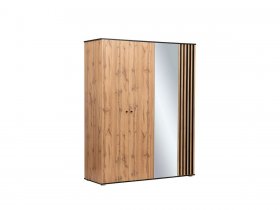 Шкаф для одежды четырехстворчатый 51.15 (опора h=20мм) Либерти в Евсино - evsino.mebel-nsk.ru | фото