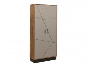 Шкаф двухстворчатый комбинированный для одежды Гамма  54.14 в Евсино - evsino.mebel-nsk.ru | фото