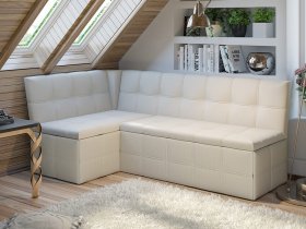 Скамья угловая со спальным местом «Домино» (кашемир) в Евсино - evsino.mebel-nsk.ru | фото