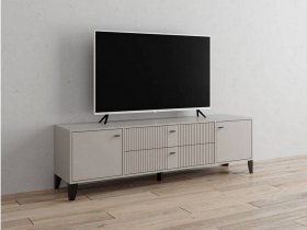 Тумба под ТВ Парус-10 (кашемир/сантьяго софт) в Евсино - evsino.mebel-nsk.ru | фото