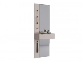 Зеркало Мерси (кашемир) в Евсино - evsino.mebel-nsk.ru | фото